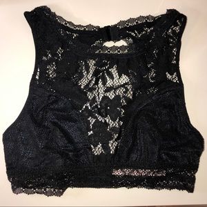 New VS Black Lace Bralette